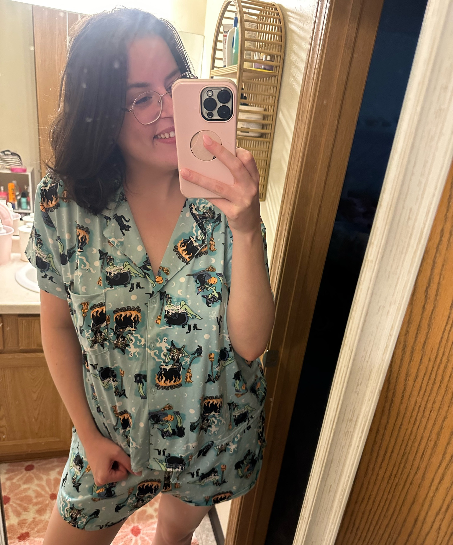 I’m not saying you NEED Halloween pajamas with witches, cats and bubble baths on them….buuuuut if the shoe fits 😅🫧🐱

#Walmart #Walmartfinds #Walmarthaul #Halloween #Pajamas #Sleepwear 

#LTKSeasonal #LTKStyleTip #LTKFindsUnder50