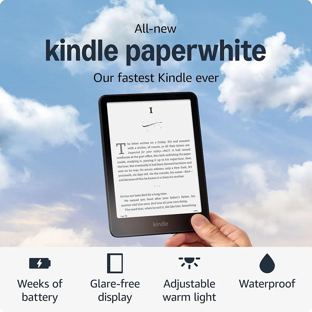 All-new Amazon Kindle Paperwhite (16 GB) – Our fastest Kindle ever, with new 7" glare-free disp... | Amazon (US)