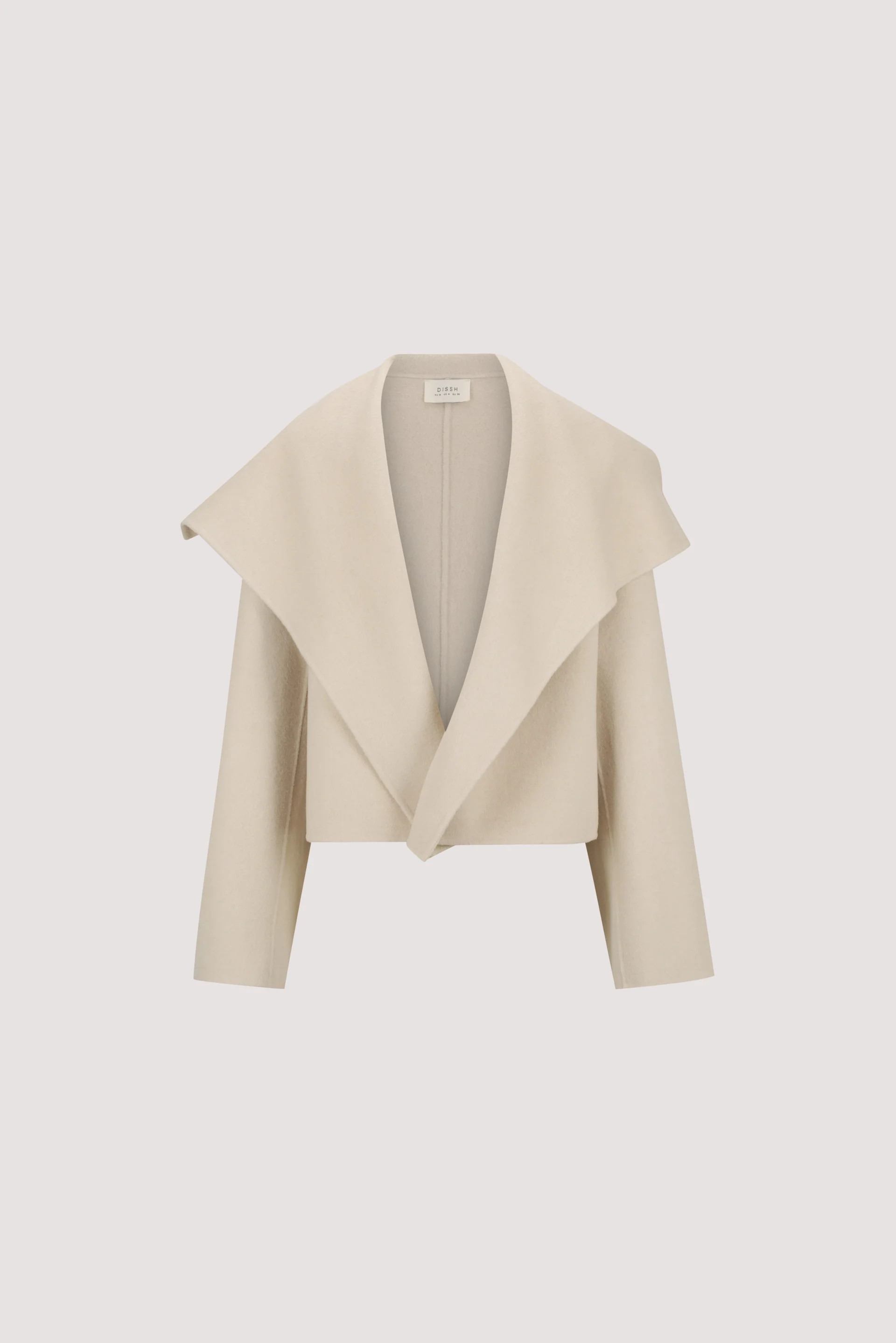 LUCIA BONE CROPPED COAT | DISSH