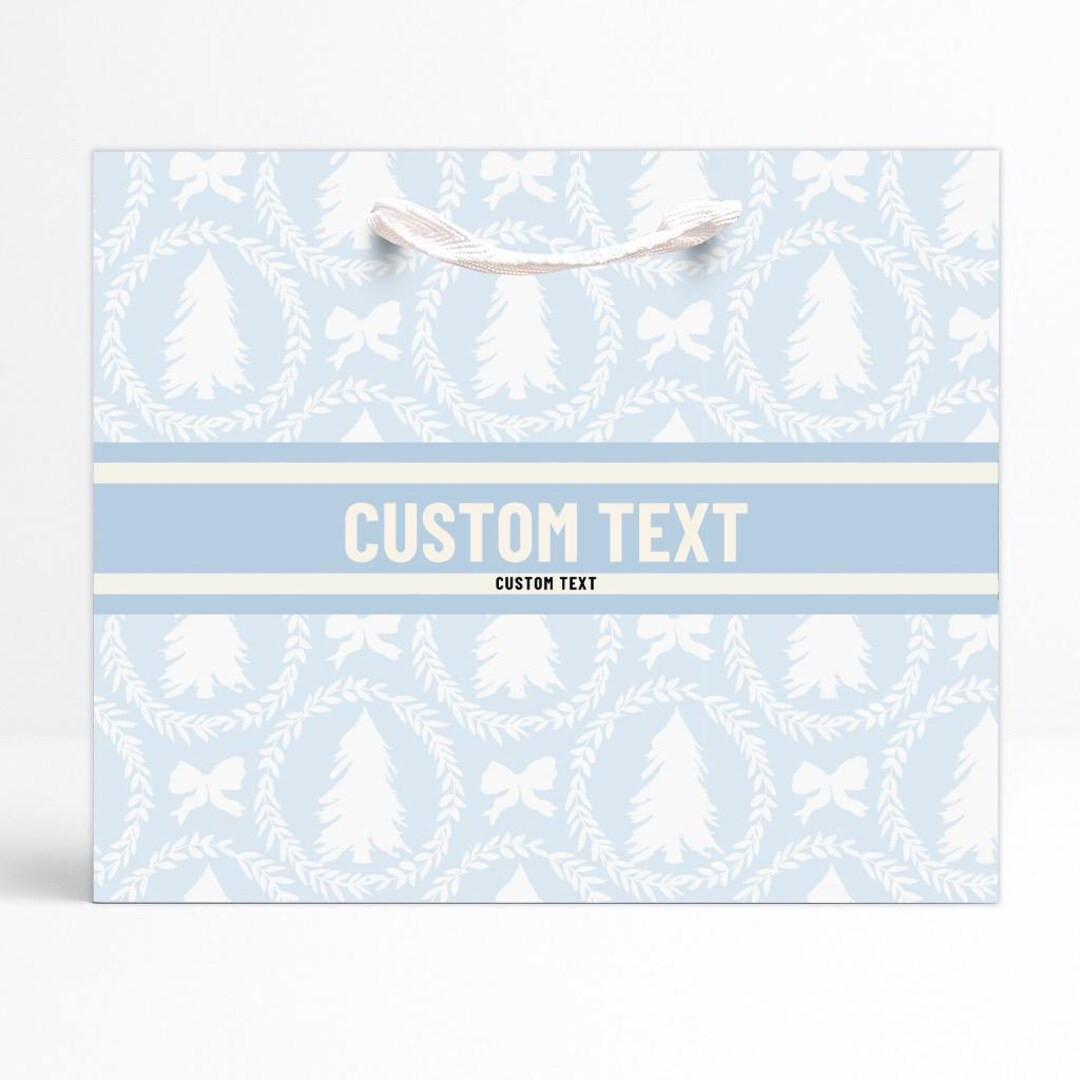 Personalized Christmas Gifts | Custom Christmas Gift Bags | Cute | Favor Goodie Bags | Personaliz... | Etsy (US)