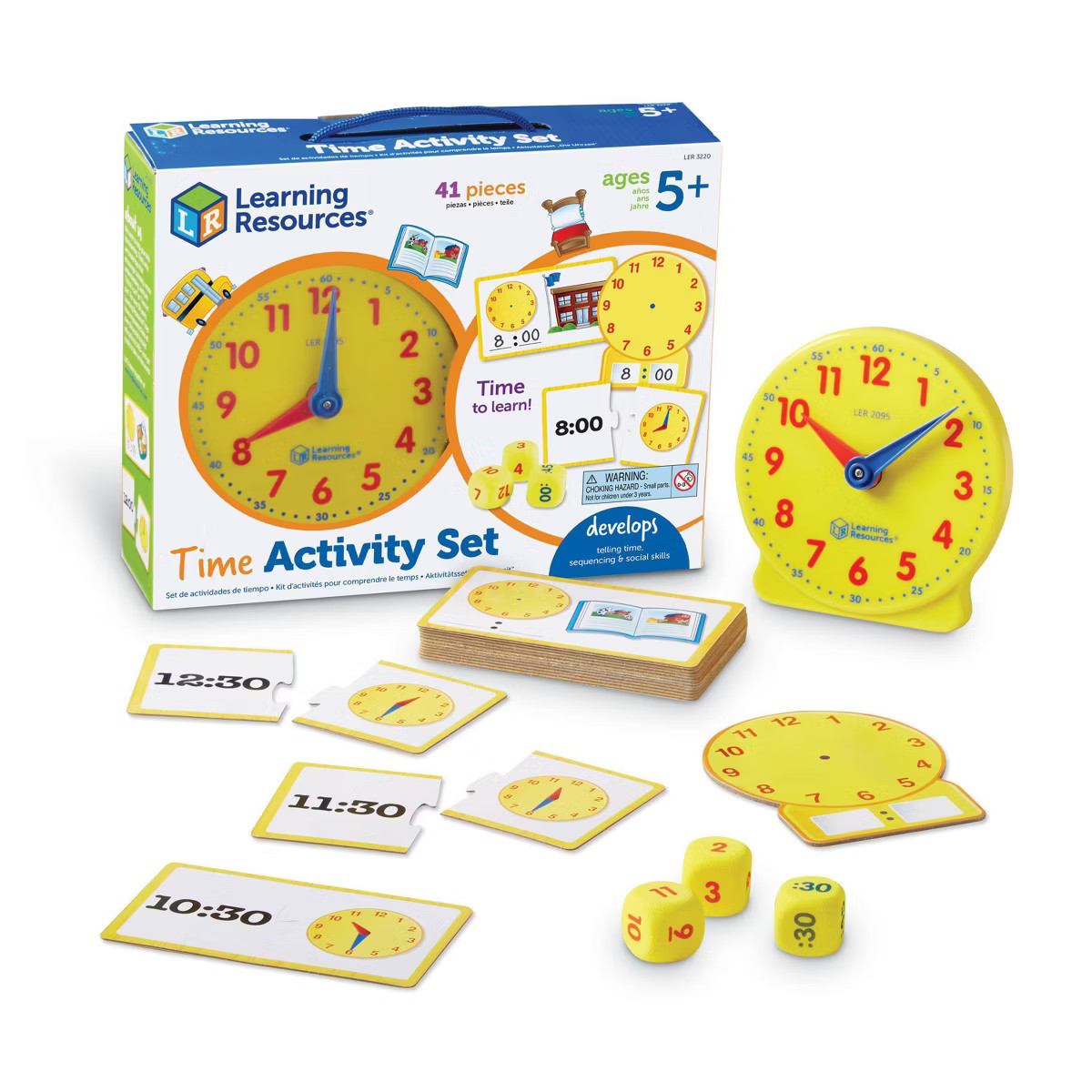 Learning Resources Time Activity Set, Teacher Supplies | Target