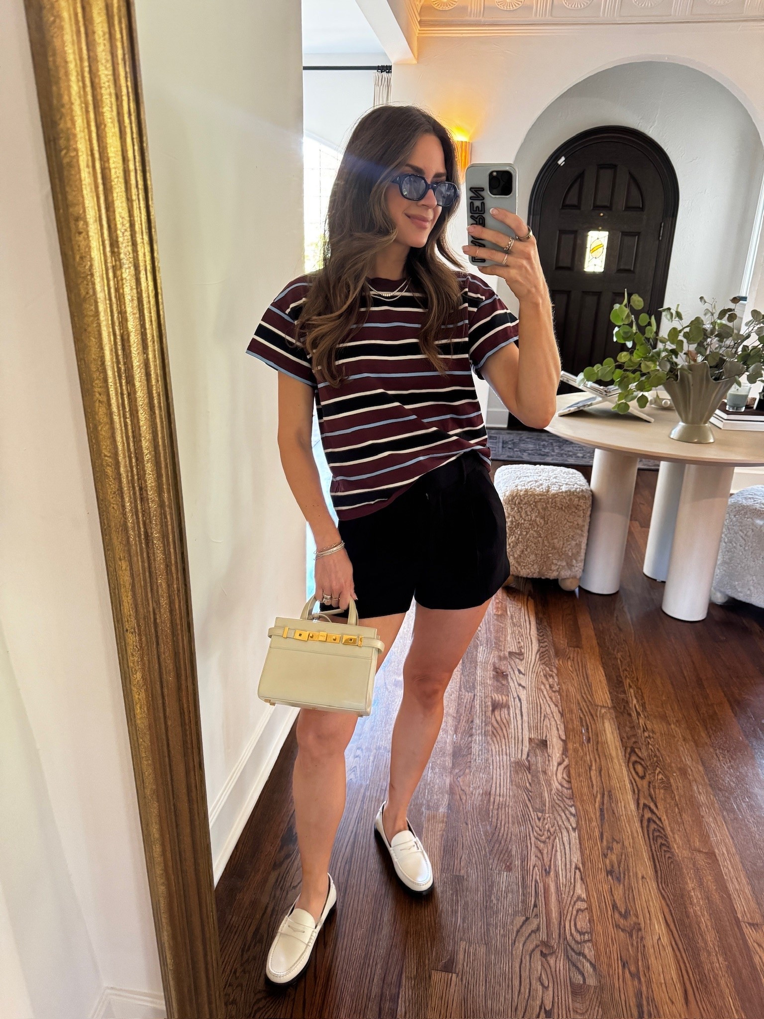 OOTD - weekend outfit ✨ I love these shorts and have them in several colors/lengths

#LTKootd #LTKdayinmylife