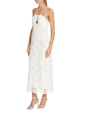 Everly Crochet Midi Dress | Saks Fifth Avenue OFF 5TH