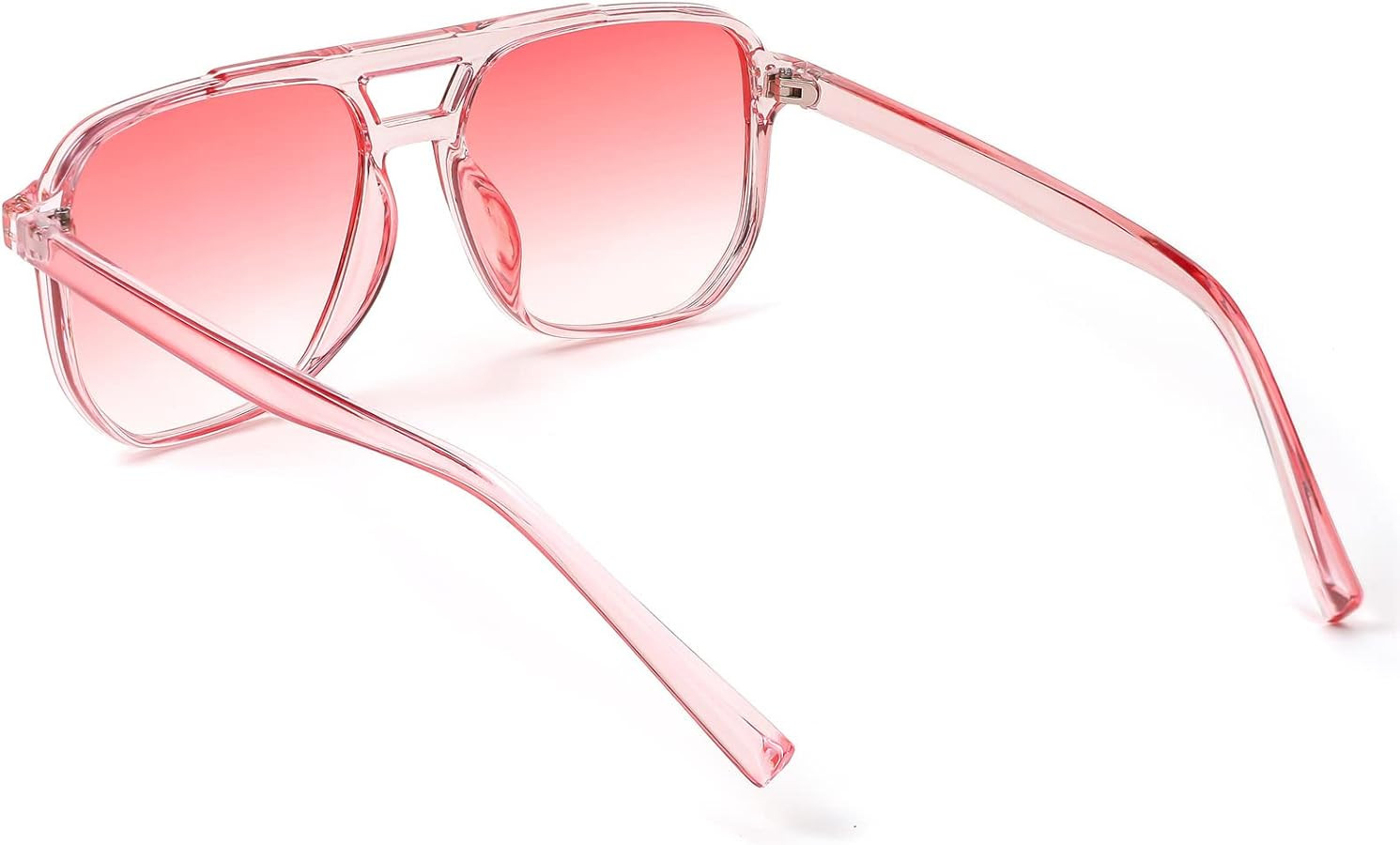 FEISEDY Retro Square Aviator Sunglasses Women Men 70s Vintage Trendy Plastic Frame Sun Glasses B2... | Amazon (US)