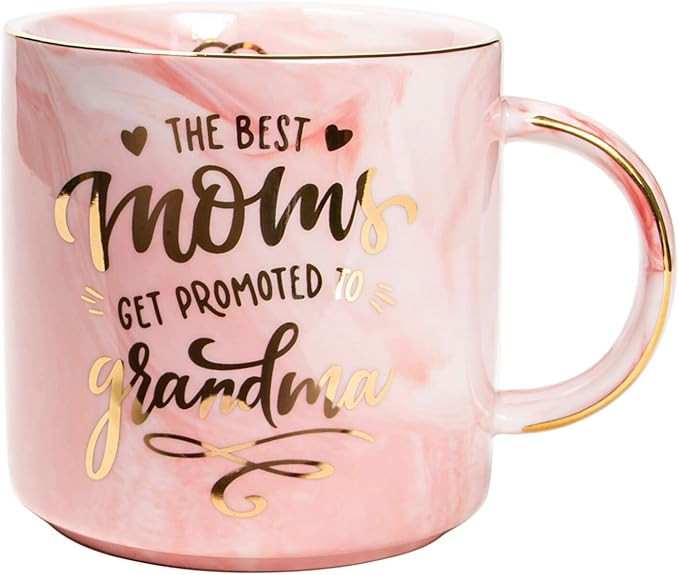 VILIGHT First Time Grandma Gifts Promoted to Grandma Mug - Pregnancy Announcement for New Grandmo... | Amazon (US)