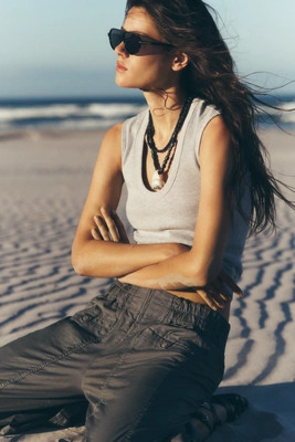 By Anthropologie Scoop-Neck Muscle Tank | Anthropologie (US)