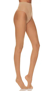 Wolford Tummy Control Tights in Gobi from Revolve.com | Revolve Clothing (Global)