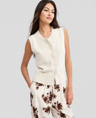 Women's Sleeveless Cardigan, Macy's Exclusive | Macy's