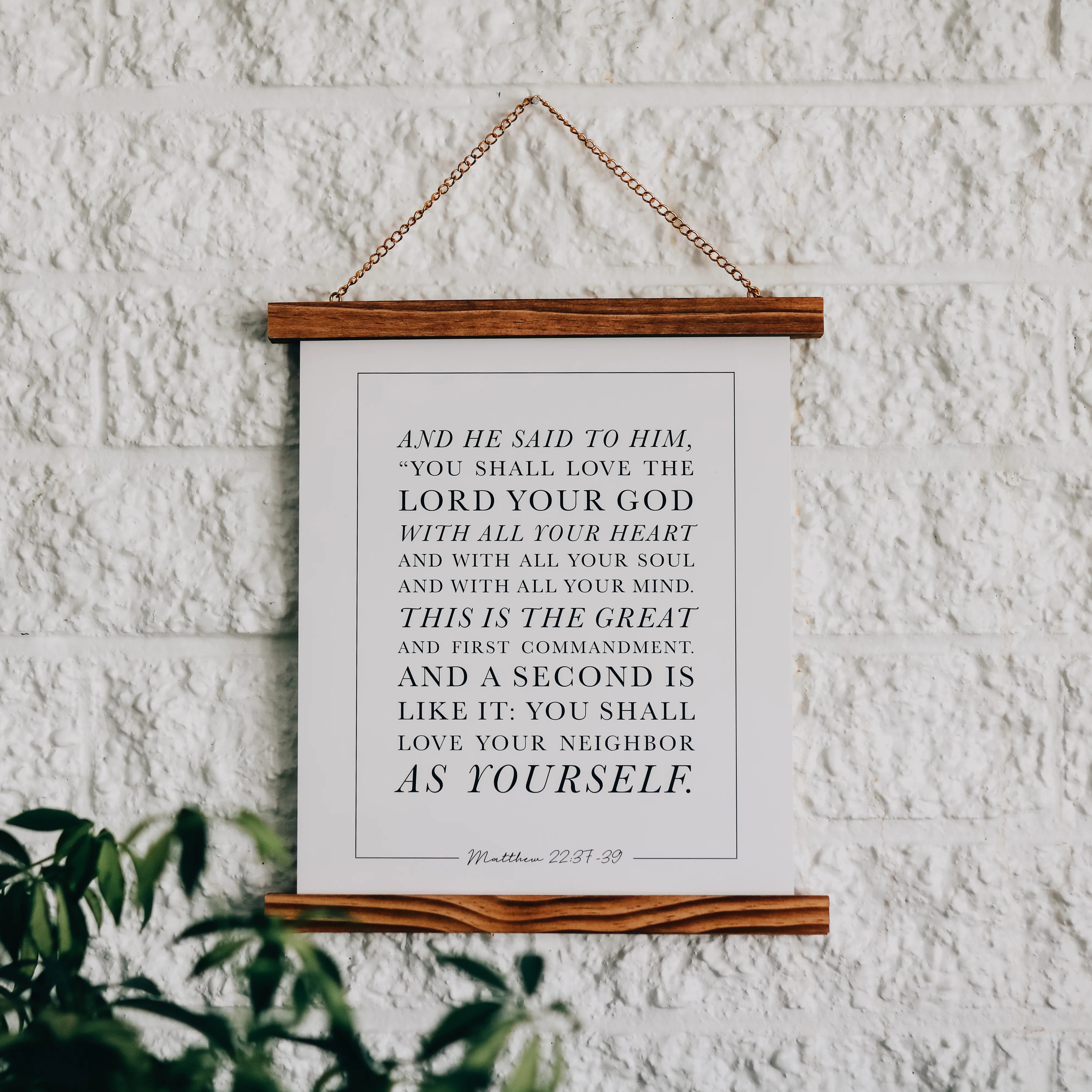 Love The Lord Print | The Daily Grace Co.