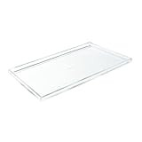 russell+hazel Acrylic Tray Bundle, Office Supplies, with Bloc Tray, Tape Dispenser, Mini Collator, 3 Pieces | Amazon (US)