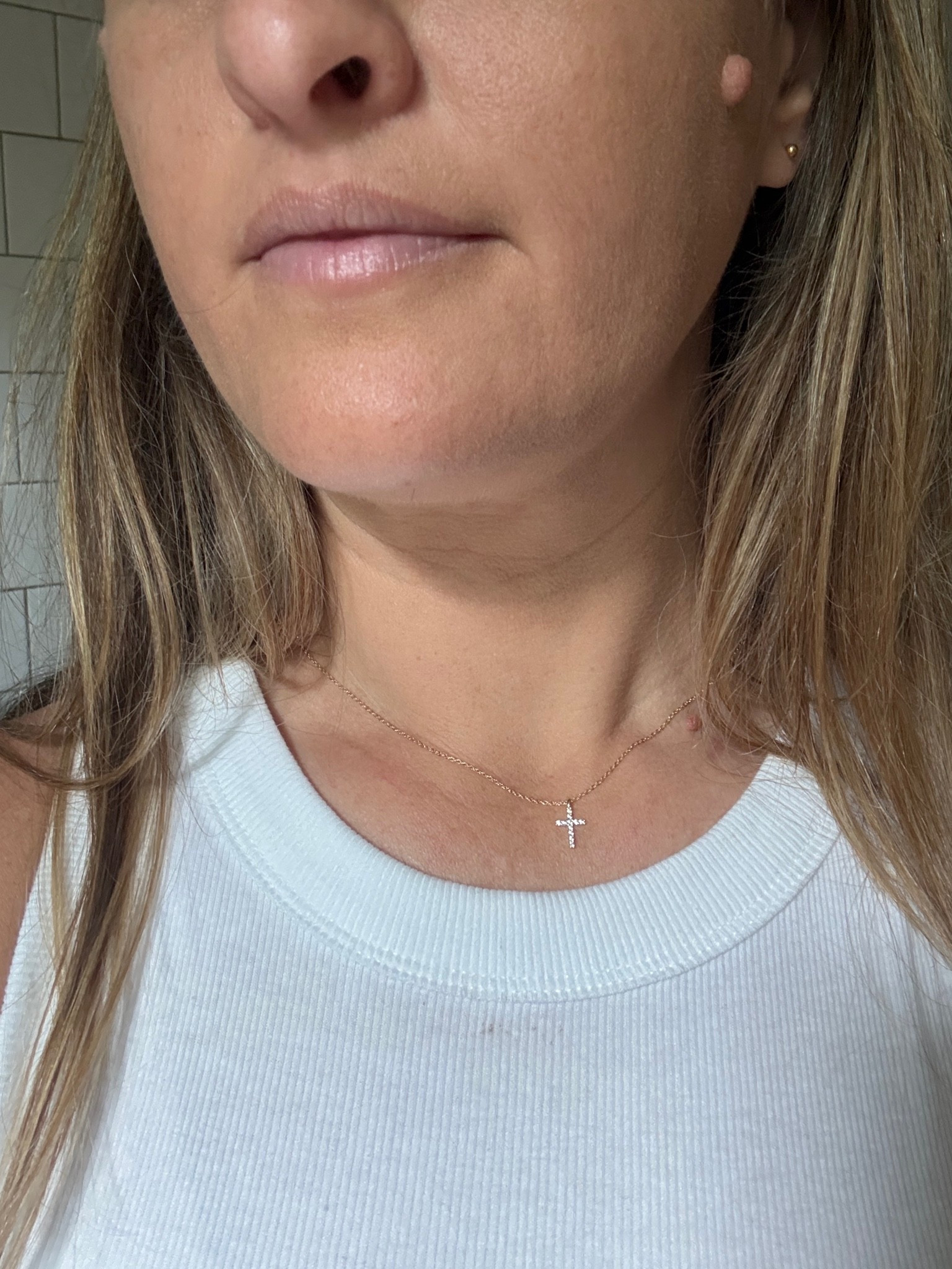 This tiny sweet cross is perfect for everyday ✝️ 20% off right now at @baublebar

#LTKgrwm #LTKootd #LTKdayinmylife