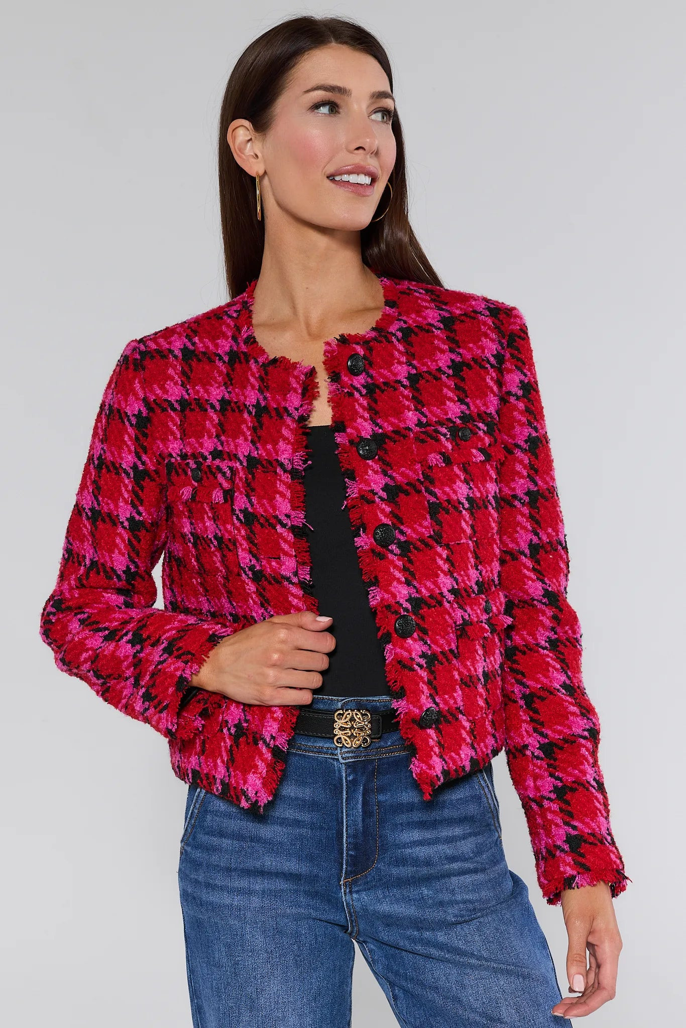 Maryl Multi Tweed Jacket | Avara