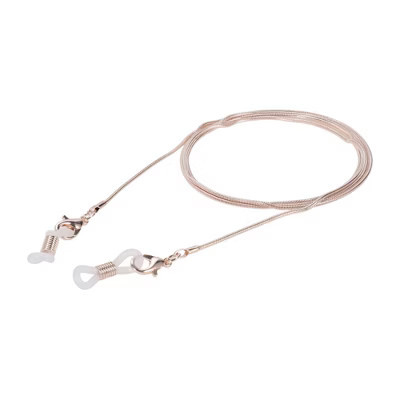Unique Bargains Christmas Copper Snake Chain Pattern Eyeglass Chain 29.53" L Rose Gold Tone 1 Pc | Target