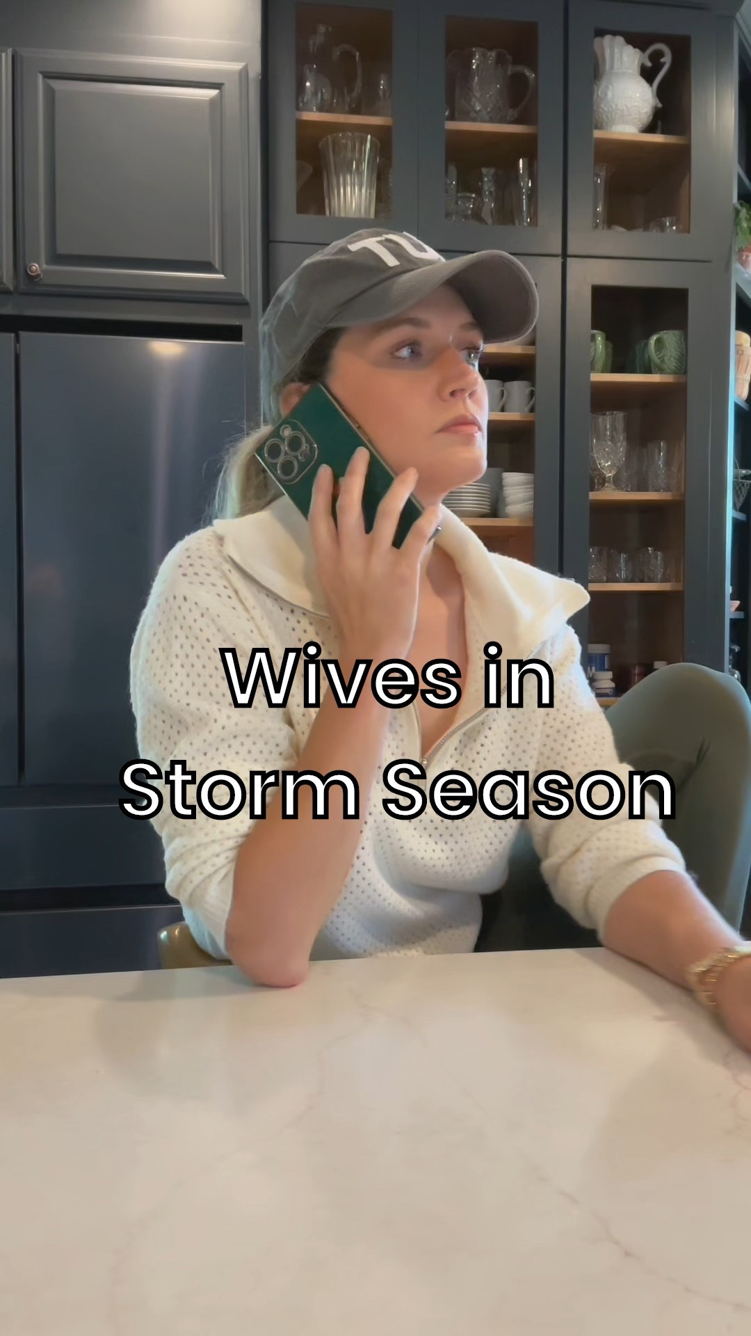 Tornado weather outfit 🌪️

Knit sweater, half zip, phone case, iPhone, TUL airport code hat, ball cap, leggings, yoga pants

#LTKActive