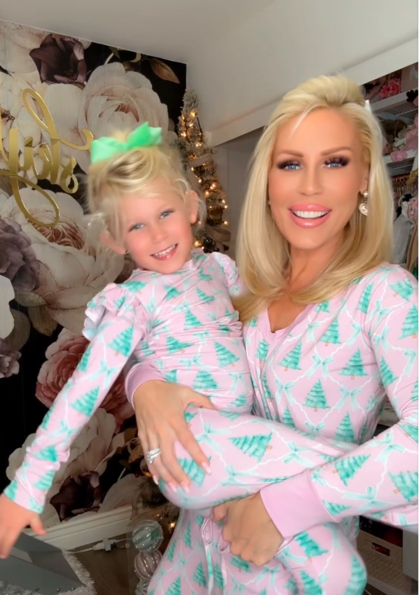 Bums & Roses matching Jammie’s 

Wearing a size small and Sky in a size 5 

#LTKHome #LTKSeasonal #LTKHoliday