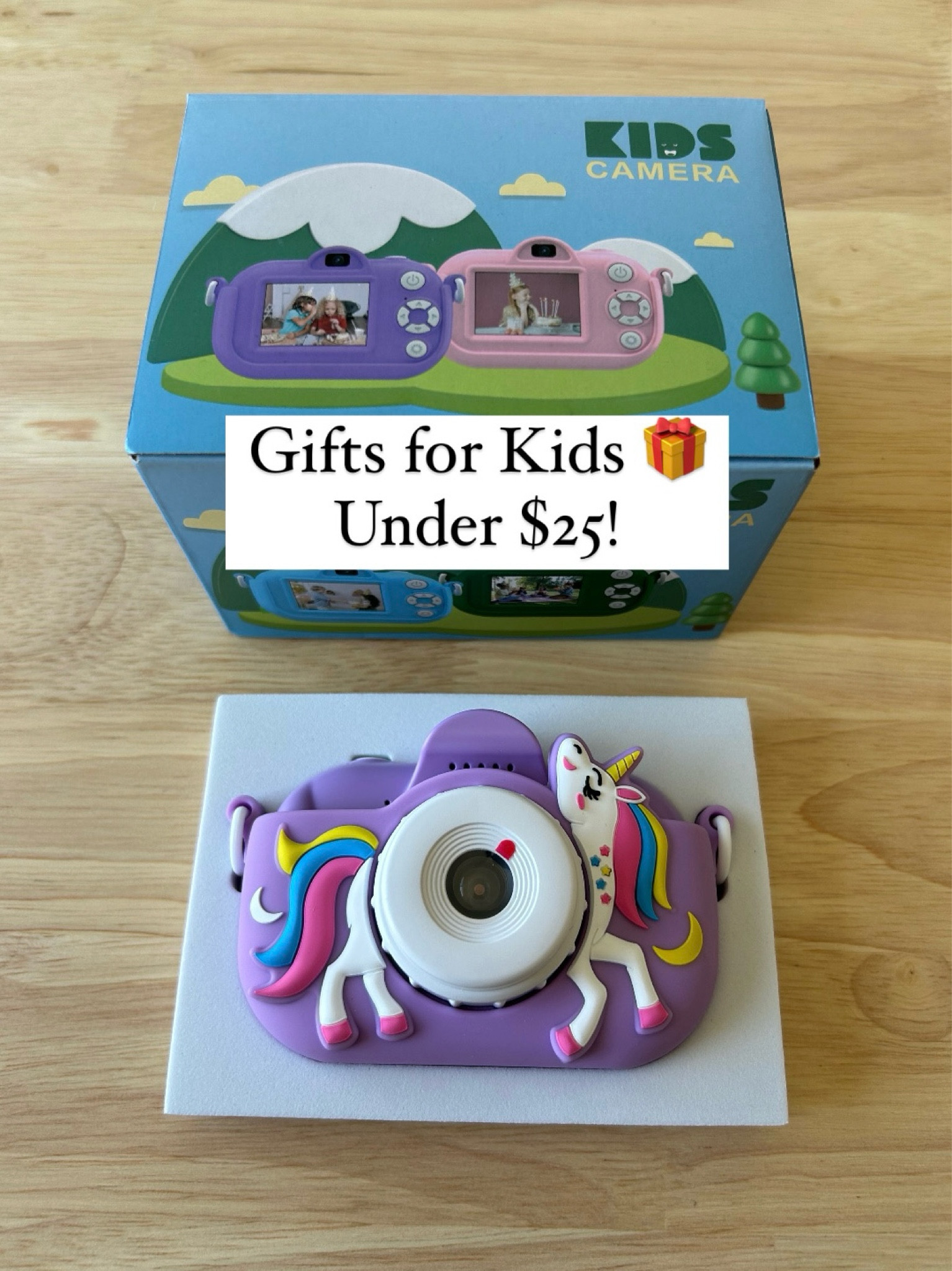 Christmas on a Budget! Gift ideas for kids all under $25. See my video on TikTok for more info 🎁
•Kids Camera - Unicorn or Dinosaur options
•Mickey Mouse shirt from Old Navy or Target paired with a little Mickey car from the Dollar Store
•Disney matching game
•Disney princess baby dolls: Belle, Ariel, or Rapunzel
•Paw Patrol dog figurines
•How to Catch a Mermaid book paired with a mermaid toy doll
•Singing Moana doll

#LTKSaleAlert #LTKGiftGuide #LTKHoliday