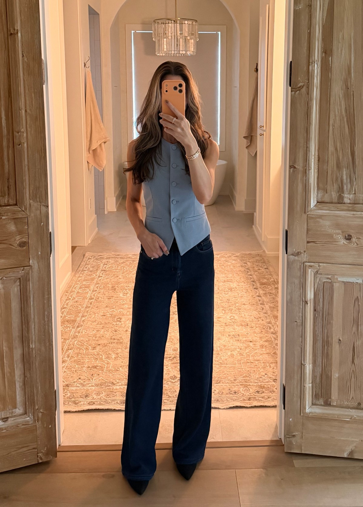 Top: Ross
Pants: Style Your Senses 
Shoes: Target

#LTKootd #LTKmomlife #LTKWorkwear