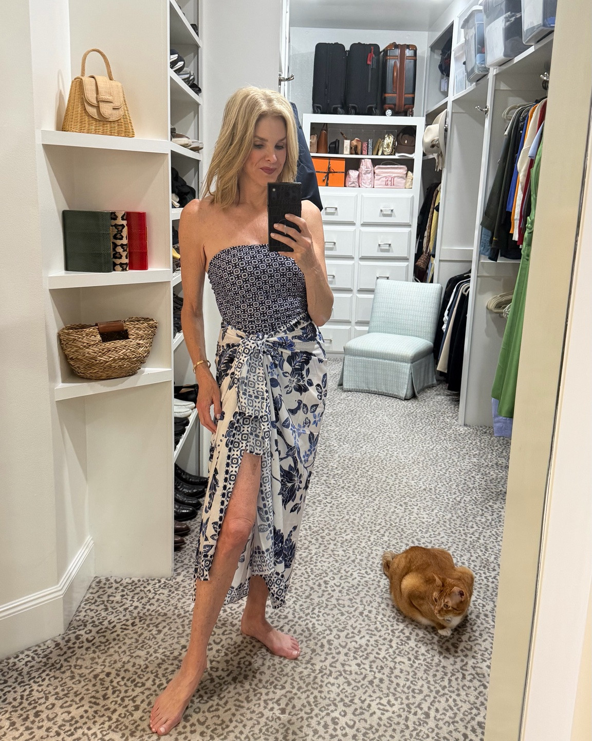 NEW Hermosa swimwear. Wearing size 6. Fits snug. If in between, size up

#LTKootd #LTKOver40 #LTKSwim