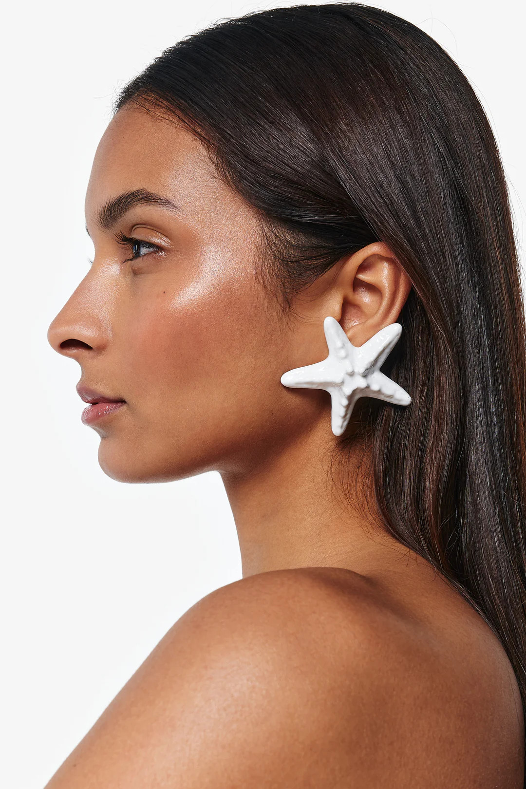 Starfish Studs White | COUPER