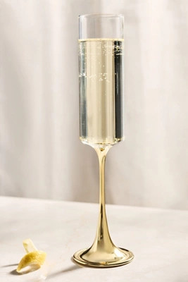 Morgan Metallic Flutes, Set of 4 | Anthropologie (US)