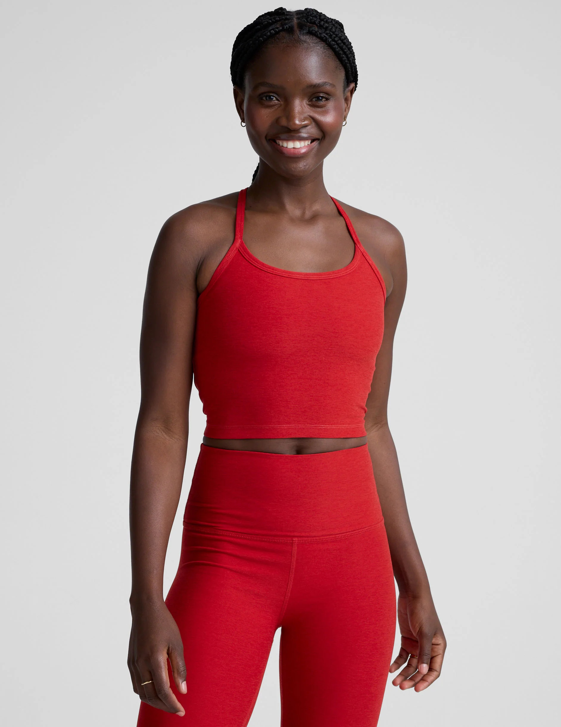 Spacedye Slim Racerback Cropped Tank | Beyond Yoga | Beyond Yoga