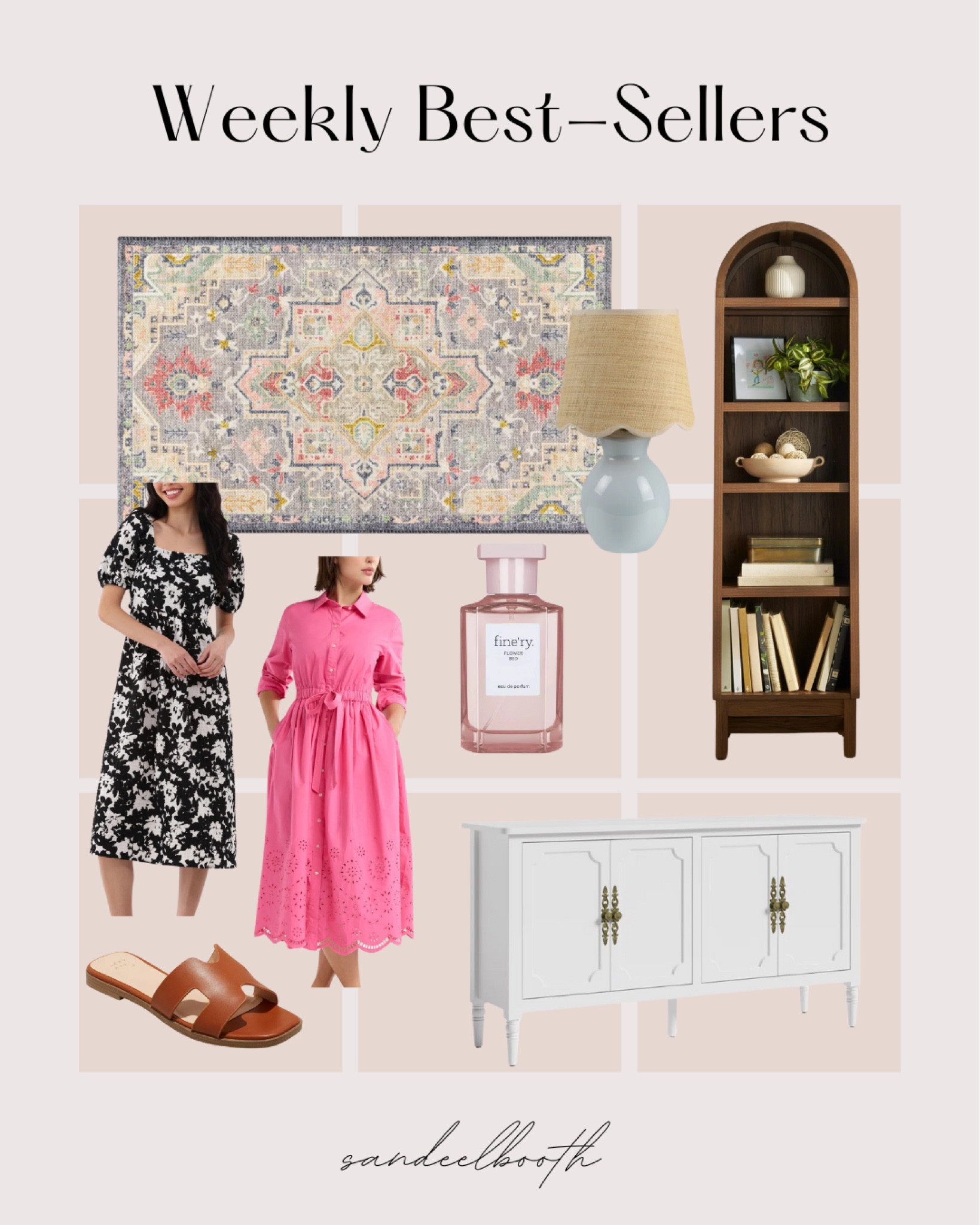 Weekly best sellers! 

Weekly best sellers, Target midi dress, summer sandal, room spray, colorful rug, home decor, living room bookshelf 

#LTKHome #LTKFindsUnder100