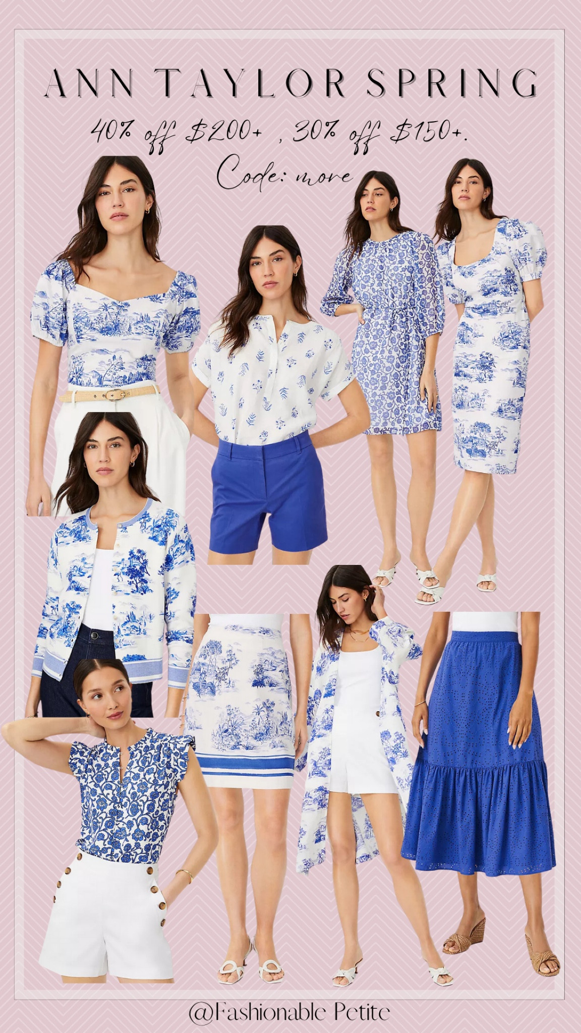 I’m in love with these spring outfits from Ann Taylor! So many beautiful prints. 
Spring outfit. Spring dress. Floral dress. Toile. Dresses. Skirt. Eyelet. 

#LTKsalealert