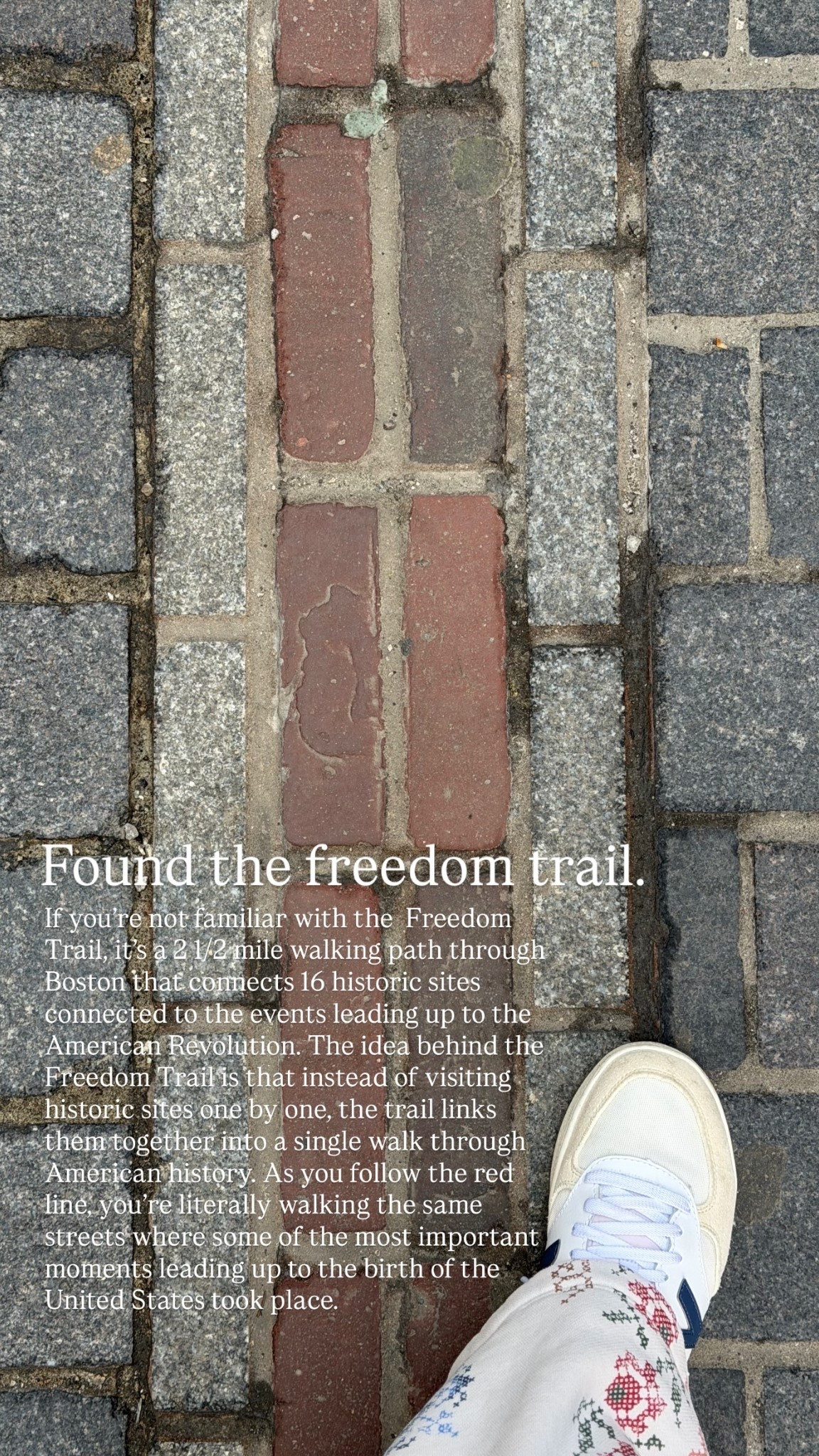 The sneakers I wore to walk around Boston. Use code BRIGHTSUN for 20% off.

#LTKActive #LTKSaleAlert #LTKootd