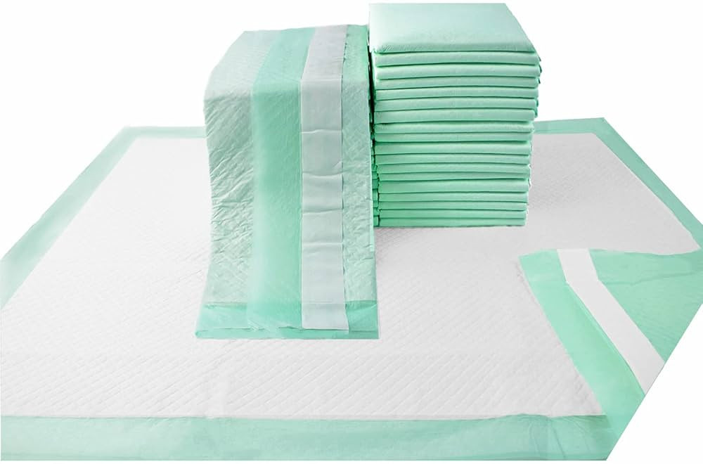 Bed Pads with Adhesive Strips 30'' X 36'' Disposable Underpads Extra Large Thicker Incontinence P... | Amazon (US)