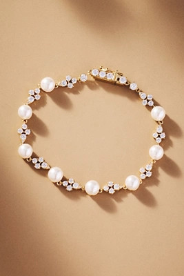 NADRI Venus Pearl Line Bracelet | Anthropologie (US)