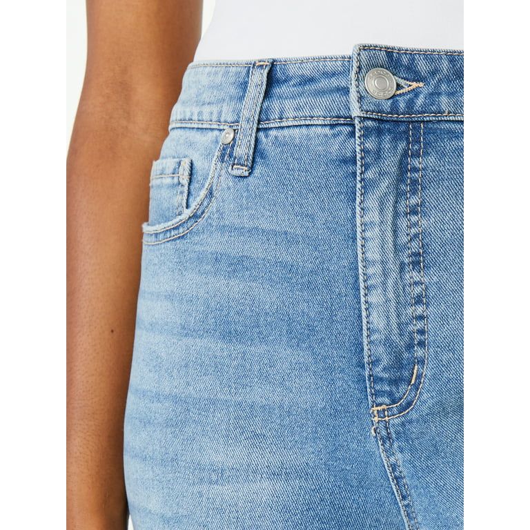 Scoop Women's Ultra High-Rise Retro Jeans | Walmart (US)