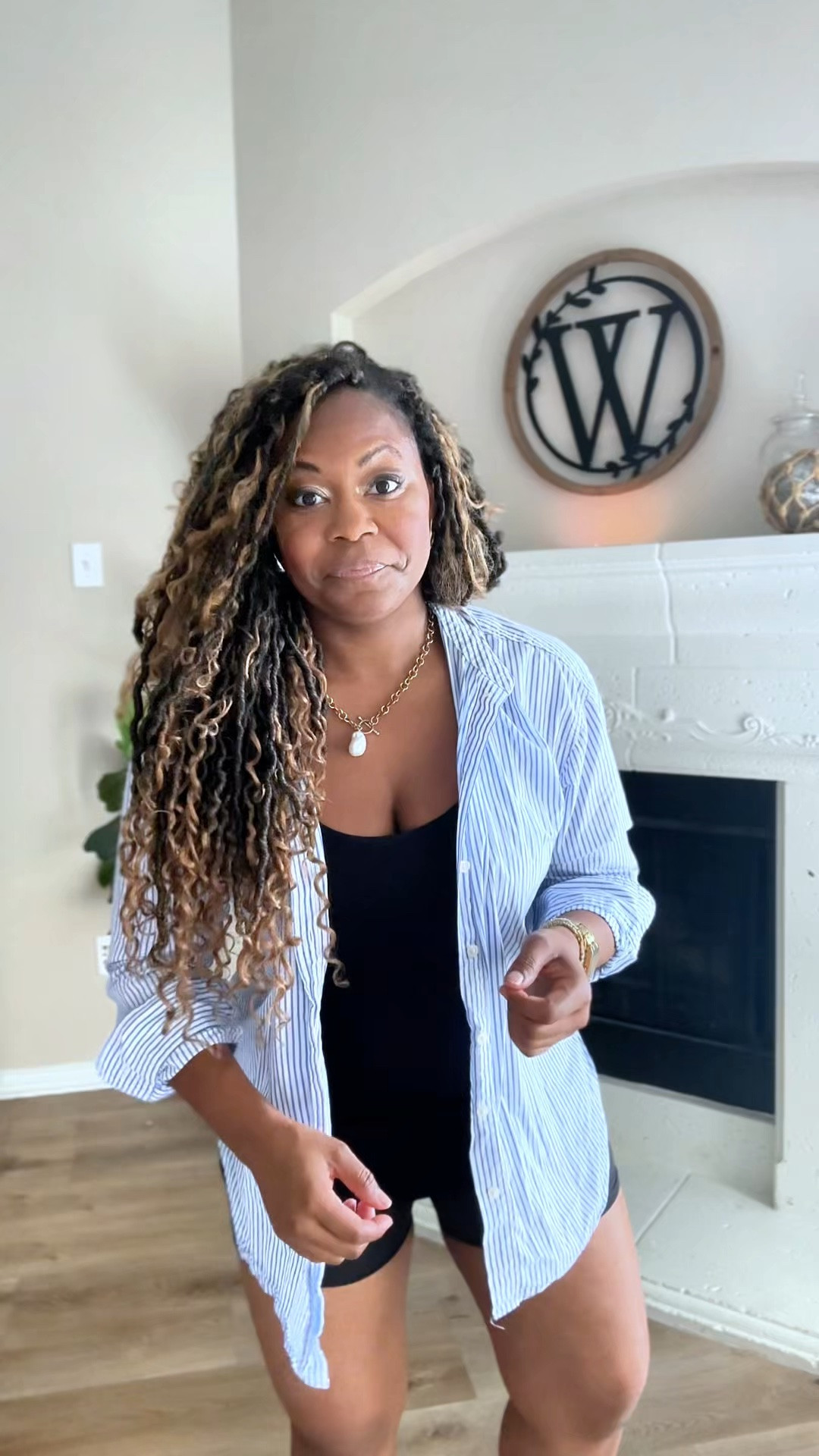 Some good shapewear always helps me feel put together and confident as a mom of two and I absolutely love this tank and shorts from @Shapermint