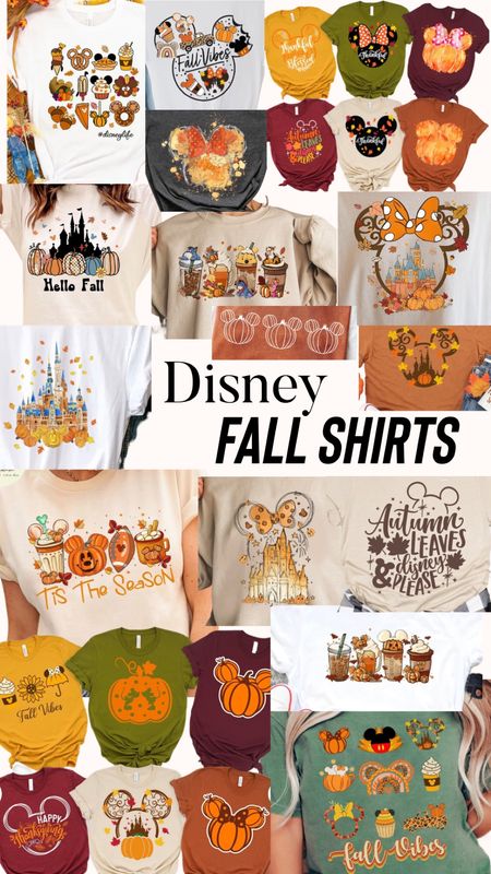 Disney Fall Shirts 

#LTKSeasonal #LTKunder50 #LTKtravel