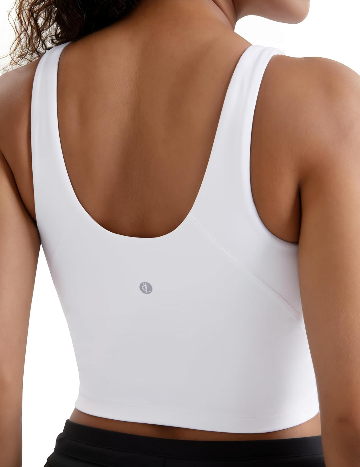 Colorfulkoala Dreamlux Women's High‑Neck U‑Back Padded Sports Bra | Amazon (US)