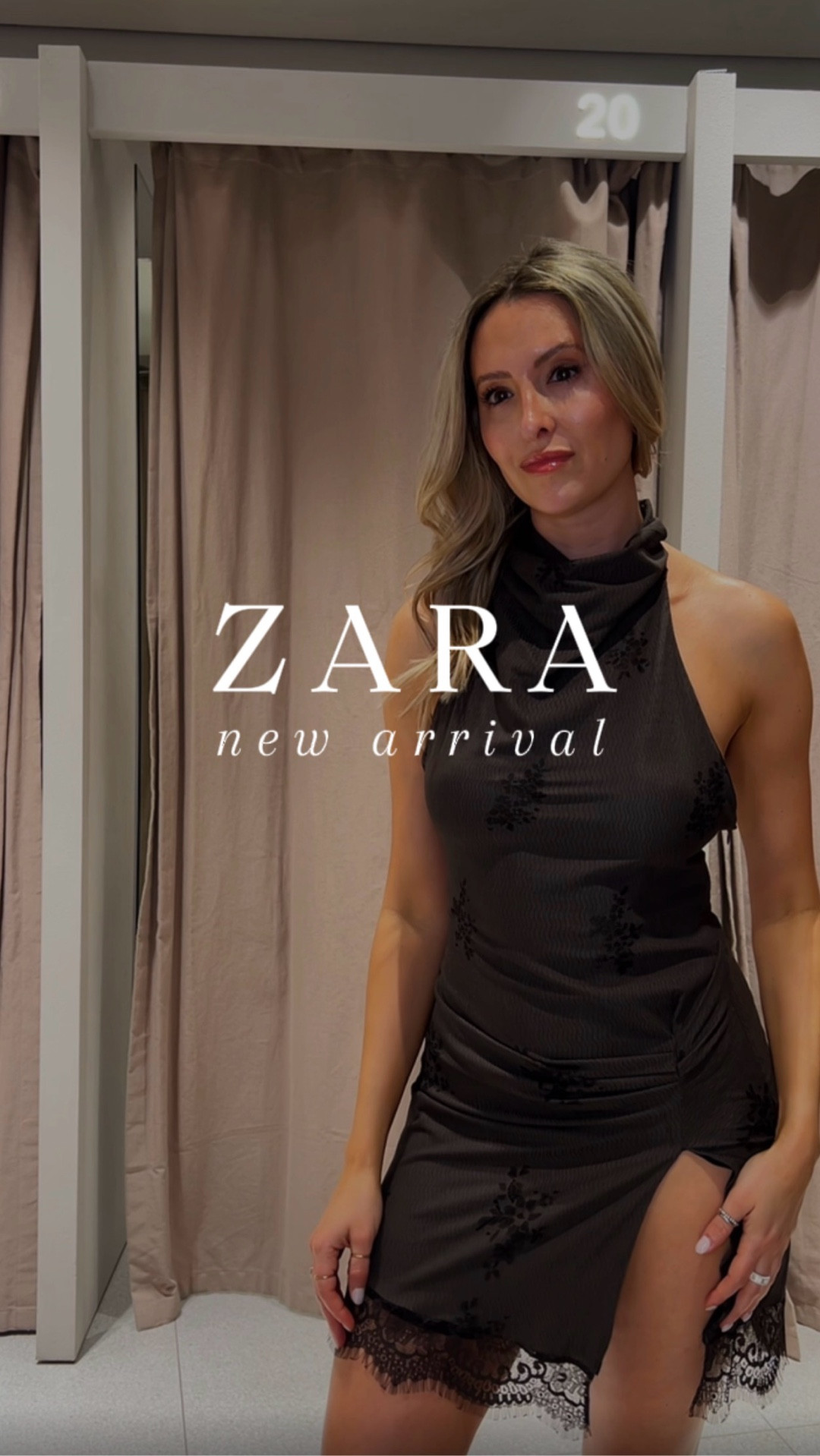 Omg tell me this is not the perfect date night / girls night / vacation dress?!  SHE’S GORGEOUS 😍

The halter neck with the floral print and the lace detail make it look sooo much more expensive than it is. I can’t believe it’s under $80!

zara dress, zara new arrivals, black mini dress, halter neck dress, lace trim dress, little black dress outfit, date night outfit, night out dress, girls night outfit, birthday outfit, dinner outfit inspo, sexy chic outfit, elevated basics outfit, minimalist outfit, european summer night outfit, vacation dinner outfit, fitted mini dress, going out look, sleek outfit inspo, effortless chic style

#LTKgrwm #LTKFestival #LTKootd