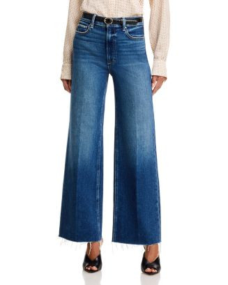 Anessa 31 High Rise Raw Hem Jeans | Bloomingdale's (US)