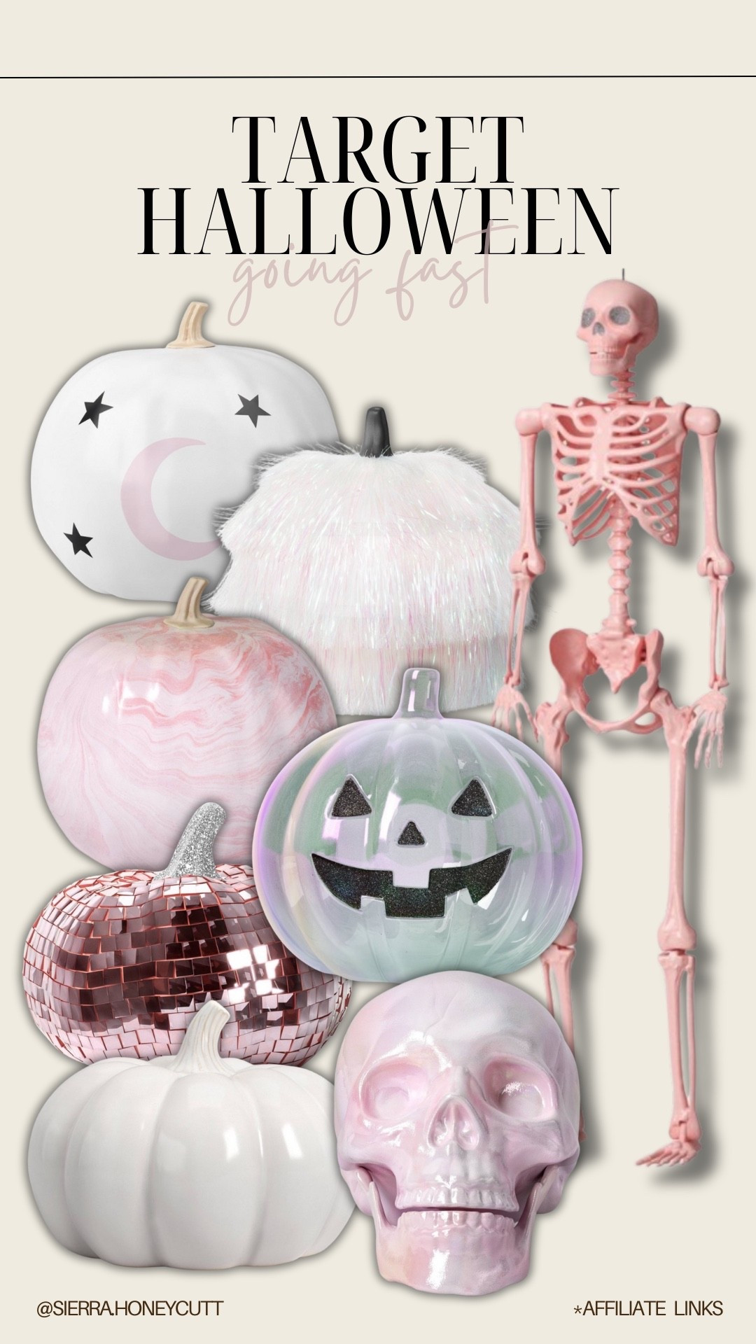 Just dropped / the cutest Halloween decor at Target! Run before these sell out 🤩🎃

Seasonal, pink Halloween decorations, decor, iridescent, shimmer, sparkles, soft, neutrals, pink 

#LTKSeasonal #LTKFindsUnder50 #LTKHome