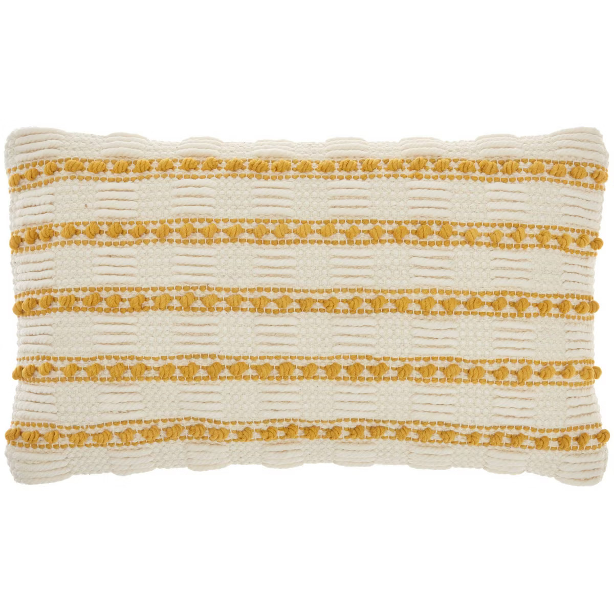 Life Styles Woven Lines and Dots Throw Pillow - Mina Victory | Target