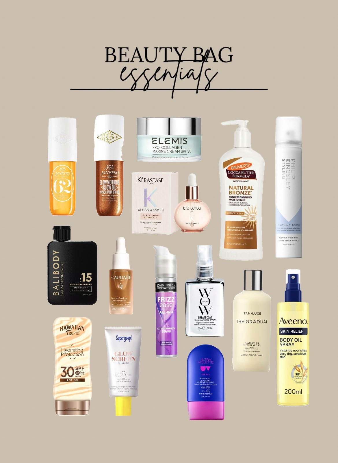 Summer/holiday beauty bag essentials x 

#LTKbeauty #LTKsummer