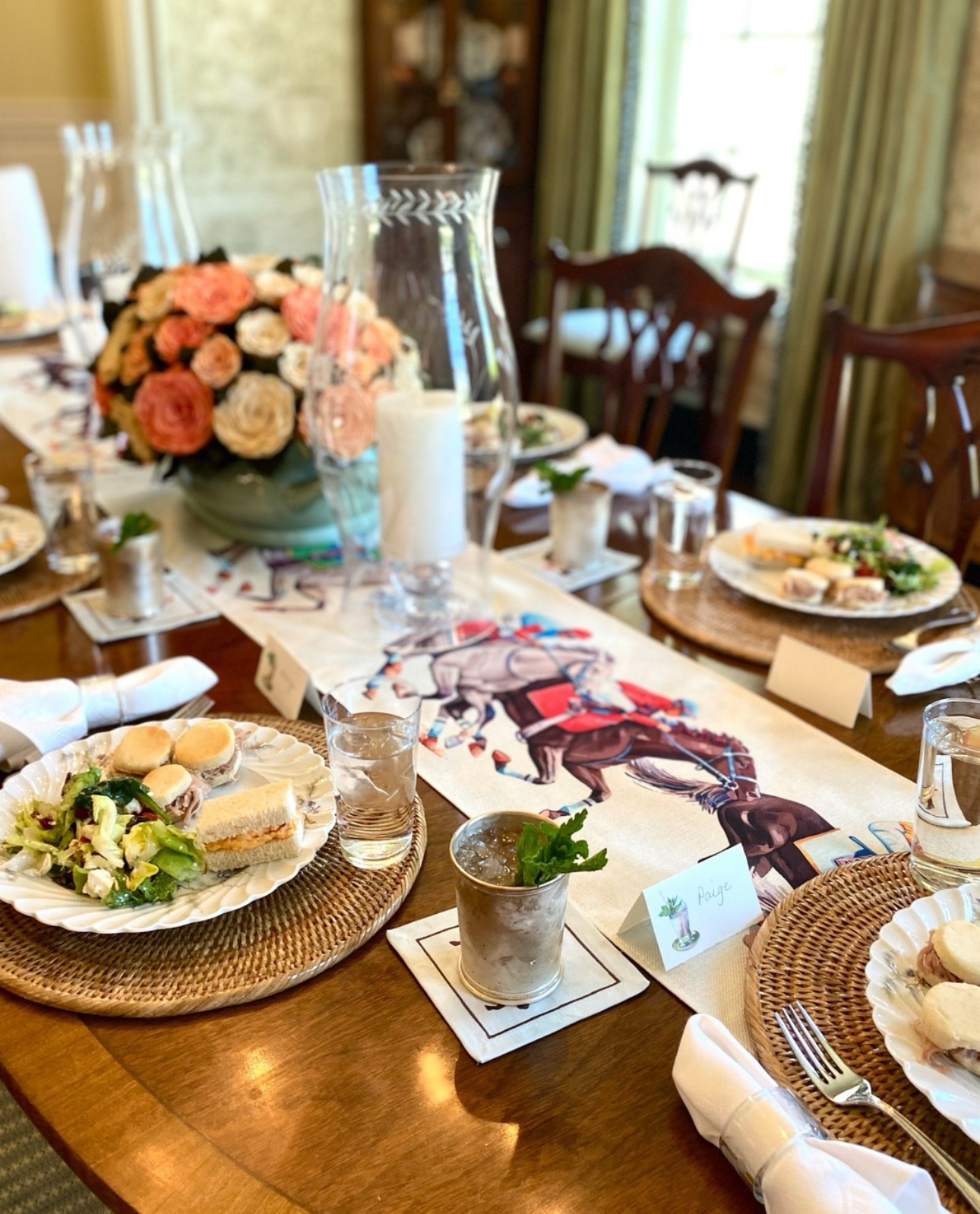 It’s time to run for the roses! Happy Kentucky Derby Day! We loved celebrating on mahjong day with a  “Derby” themed lunch at Paige’s.

#LTKParties #LTKSeasonal #LTKHome