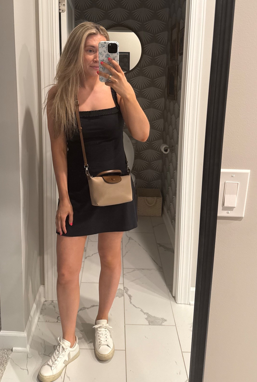 Errand outfit of the day 🤍
Size medium dress

#LTKmomlife #LTKootd