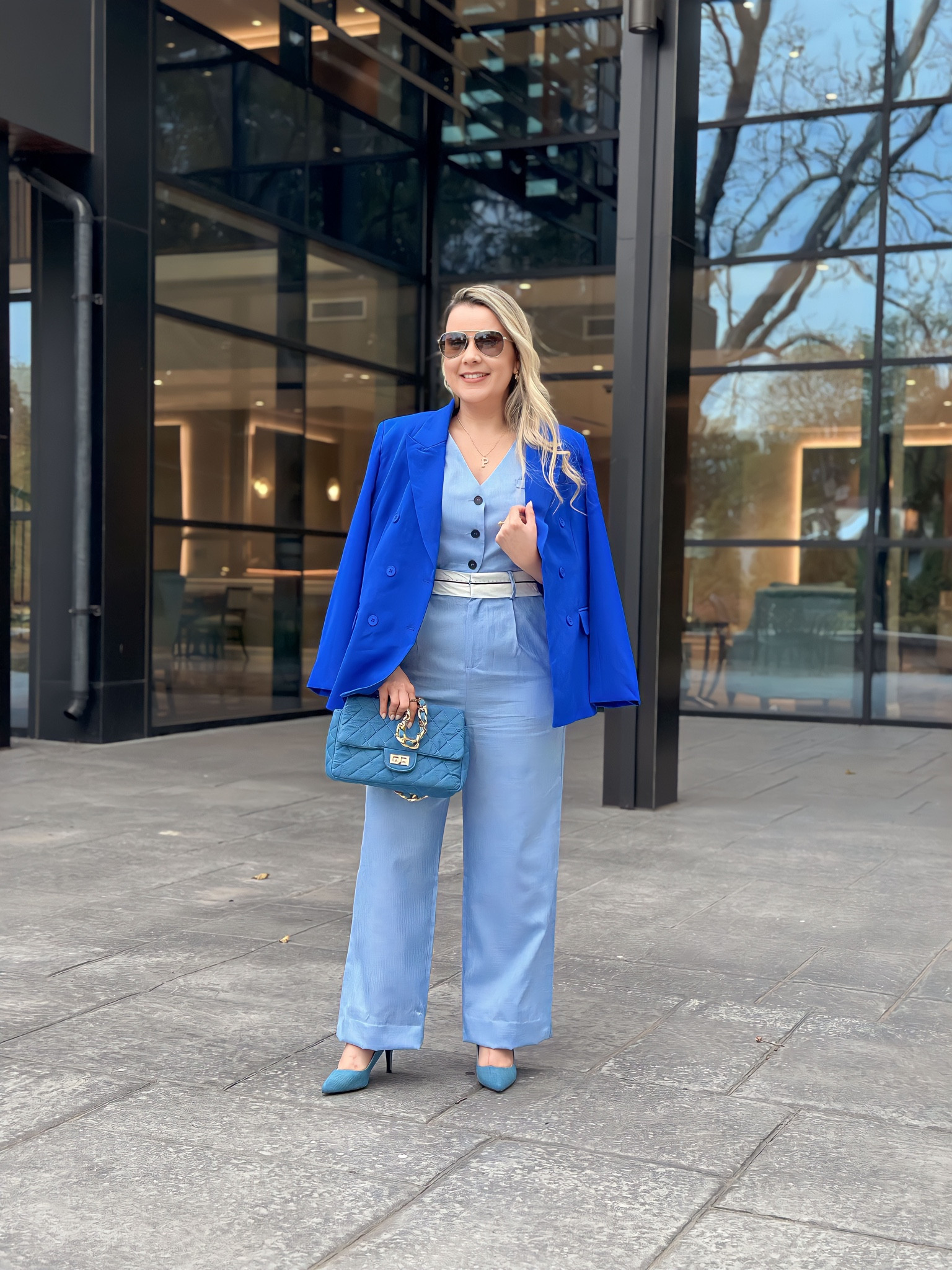 Blue outfit Motf

#LTKbeauty #LTKunder100 #LTKstyletip