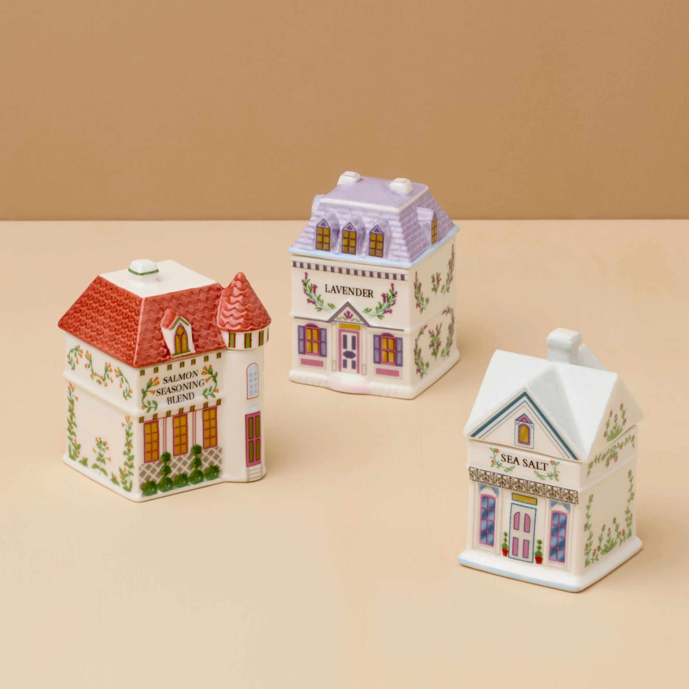 Lenox Spice Village 3-Piece West Coast Spice Jars Set | Lenox