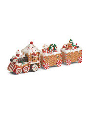21.25in Gingerbread Train | TJ Maxx