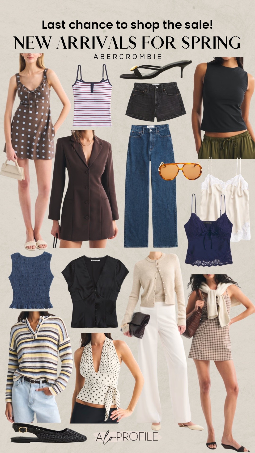 Spring new arrivals are here from Abercrombie!
Get $50 off $150+ or $25 off $100+

 

 #LTKSpringSale #LTKootd #LTKSaleAlert