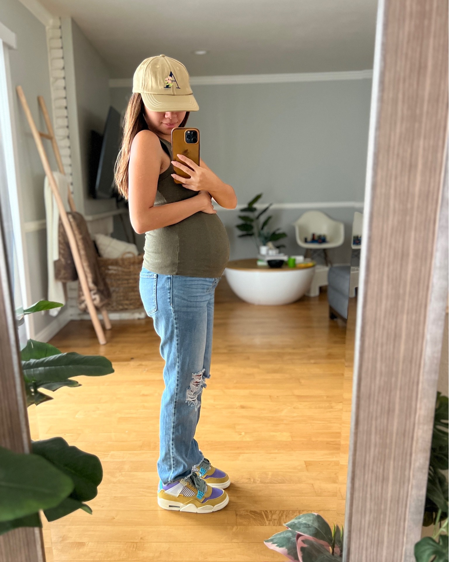 Aime Leon dore, Union LA, Maternity jeans, union 4 sneakers, sneakers outfit 

#LTKshoecrush #LTKbump