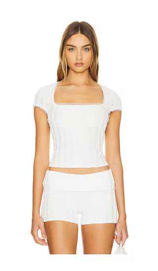 Zera Top in White | Revolve Clothing (Global)