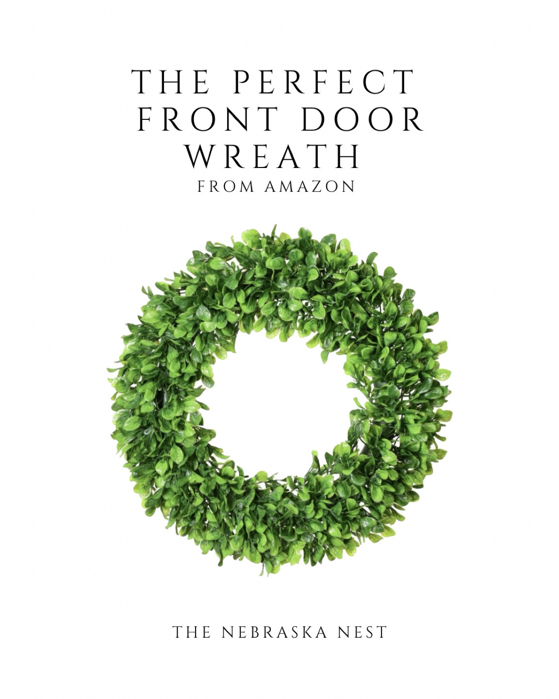 The perfect front door wreath is on Amazon for only $29.99! 🌿🖤

#LTKHome #LTKStyleTip #LTKFindsUnder50
