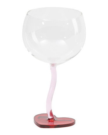 Heart Wine Glass | TJ Maxx