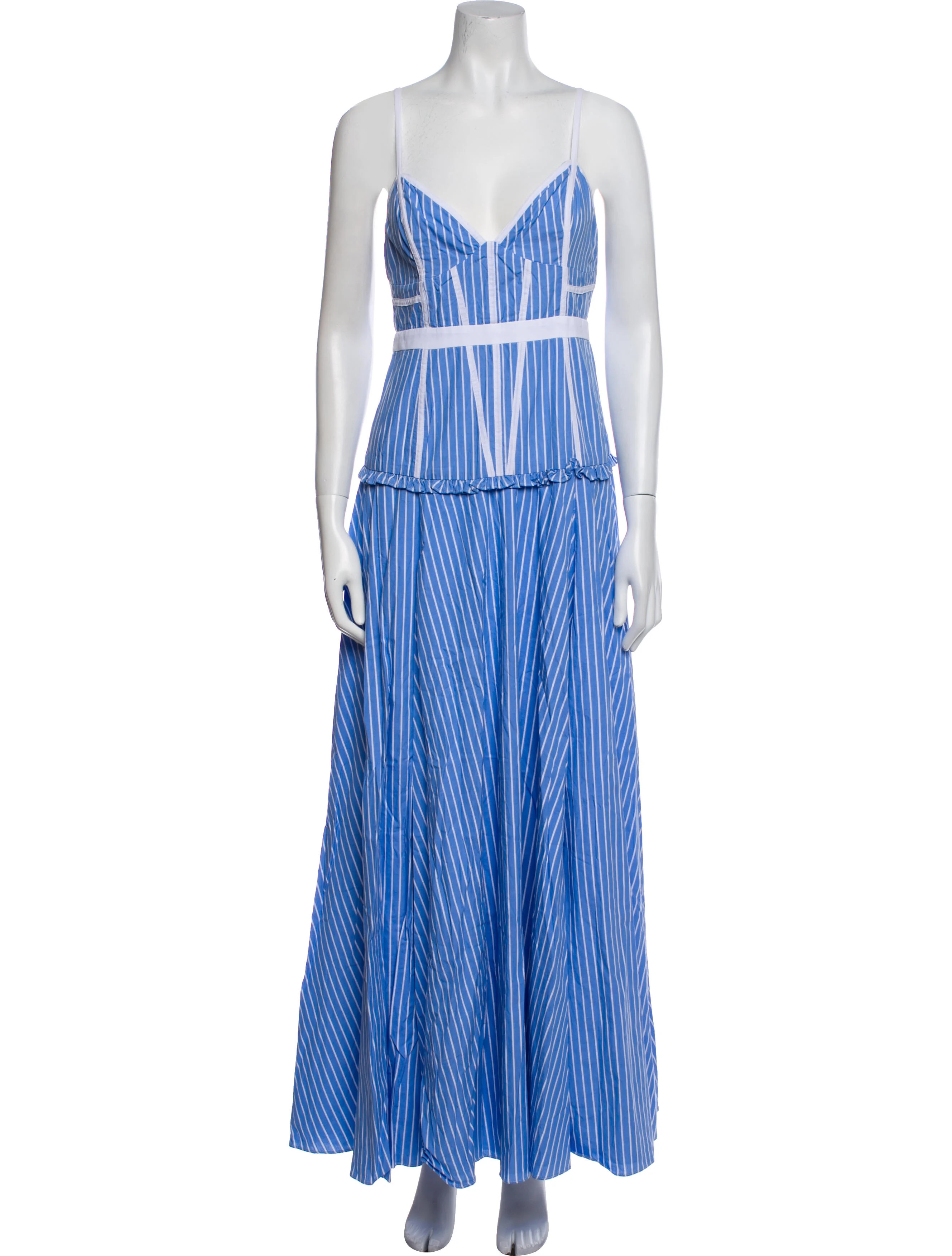 Striped Long Dress | The RealReal